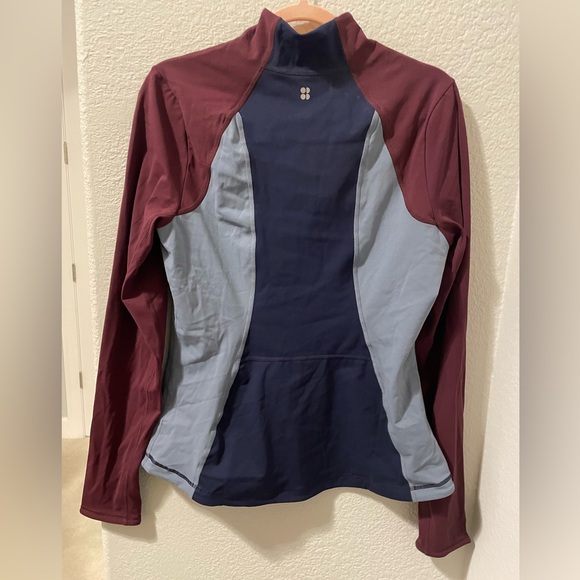 Sweaty Betty Power Workout Zip Through Jacket, Sz L - Picture 2 of 5